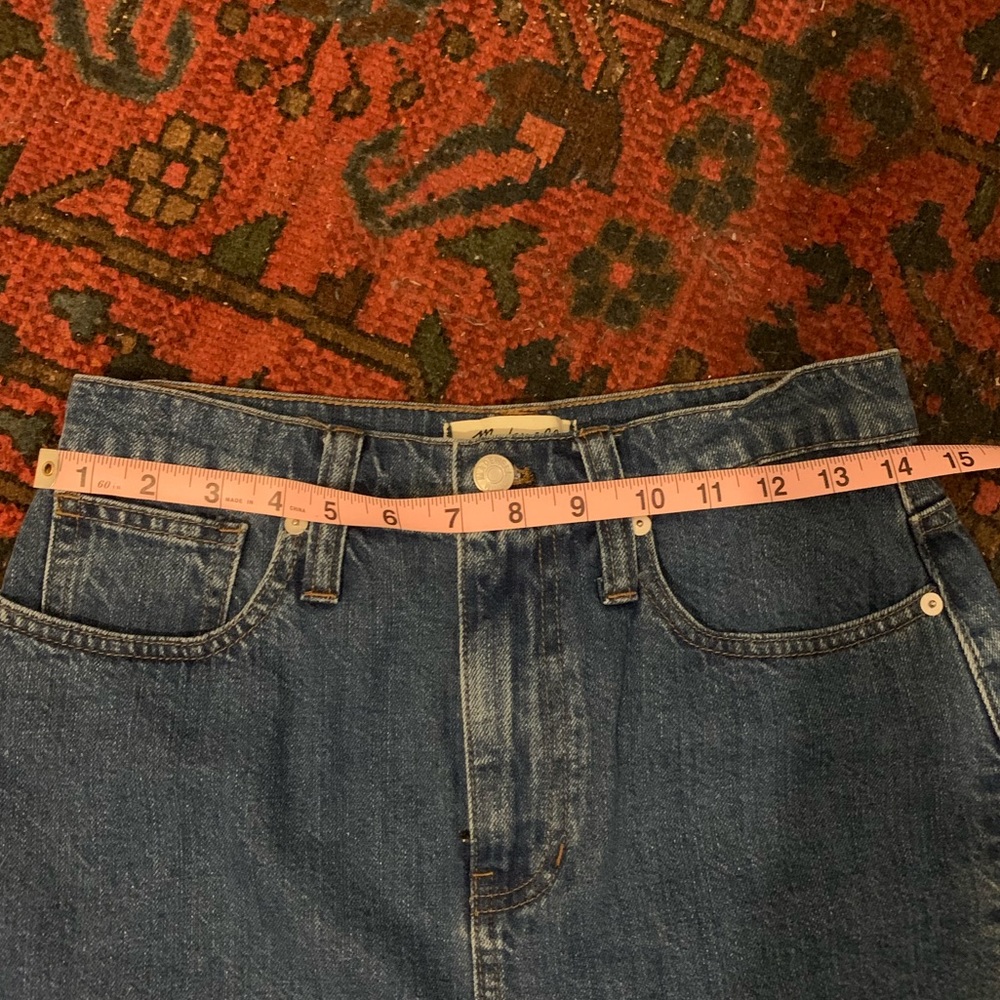 Madewell Rigid A-line Denim Skirt: Pieced Edition - Picture 7 of 7